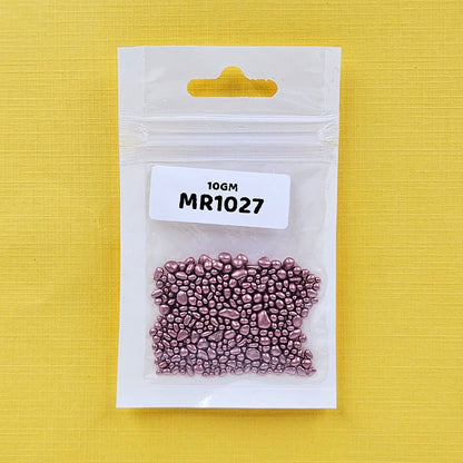 Gift To Love | Metallic Resin Stones | Pcs : 10 Gm | Code : MR1027