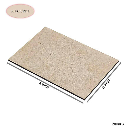 Gift To Love | MDF Rectangle 8X12 10PCS | Code : MRE812