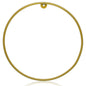 Gift To Love | Metal Ring Round | Color : Gold | Size : 8 Inch | Code : MRGR8INC