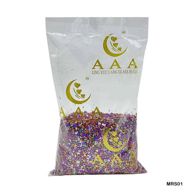 Mrs01 Metallic Resin Stones 450Gm