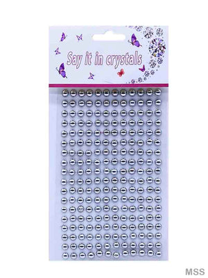 Gift To Love | Moti Sticker | Color : Silver | Code : MSS