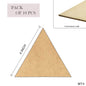 Gift To Love | Mdf Triangle | Size : 4 Inch | Pcs : 10 Pcs | Code : MT4