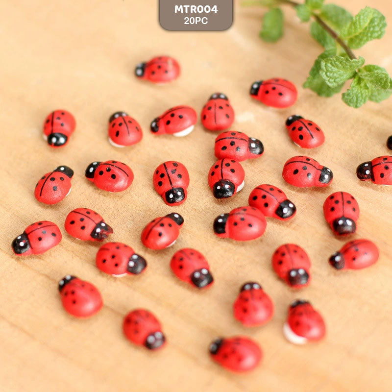 Gift To Love | Miniature Model Ladybugs | Pcs : 20 Pcs | Code : MTR004