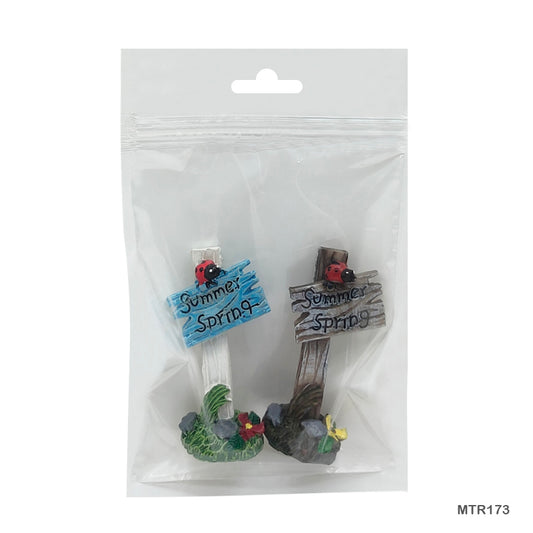 Gift To Love | Miniature Model Sign Board | Pcs : 2 Pcs | Code : MTR173