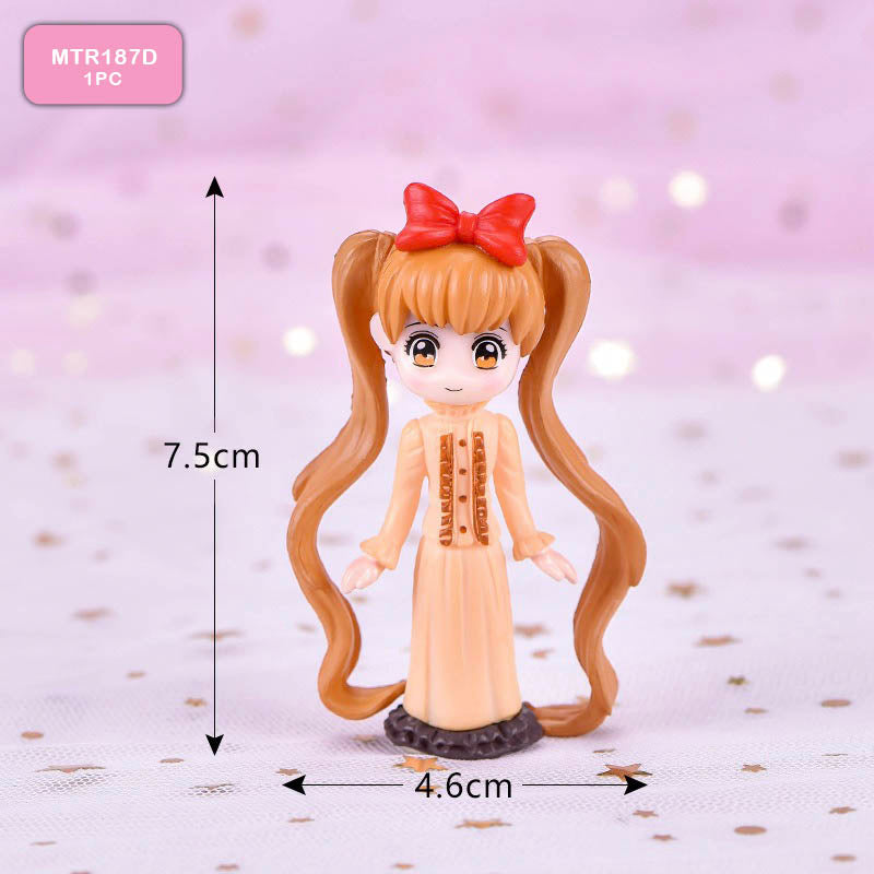 MINIATURE MODEL MTR187D LONG HAIR GIRL (1PC) - GIFT TO LOVE