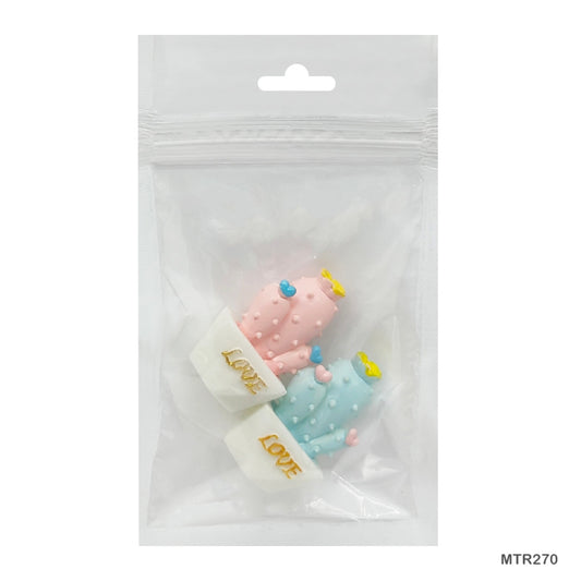 Gift To Love | Miniature Model Cactus Pot | Pcs : 2 Pcs | Code : MTR270