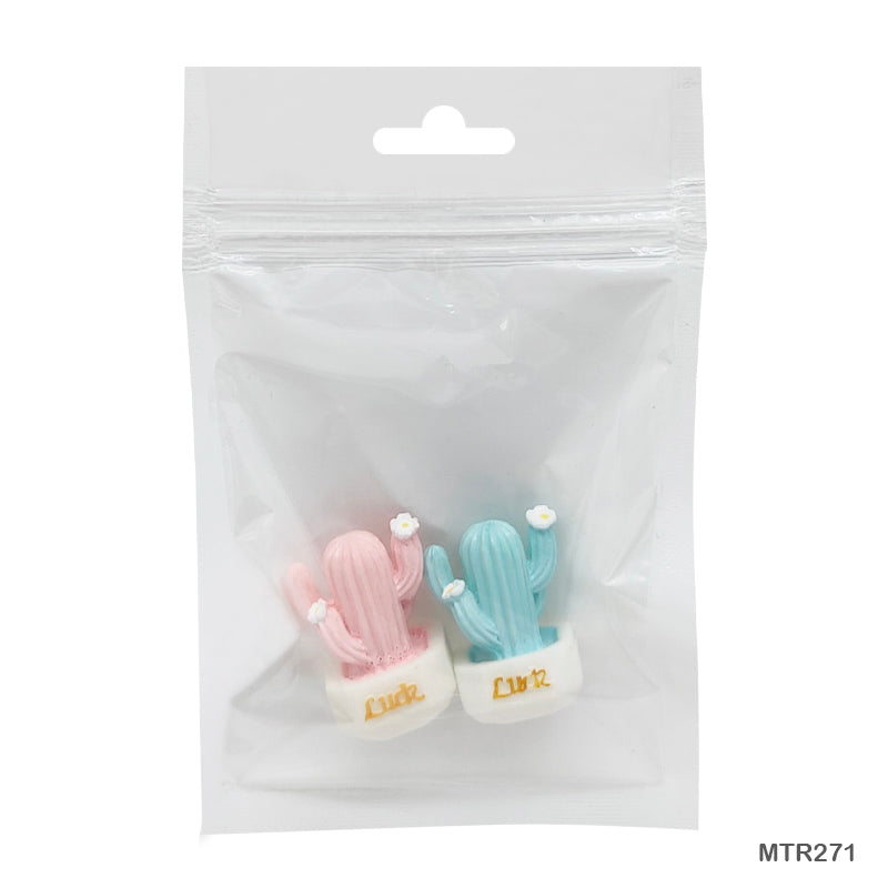 Gift To Love | Miniature Model Cactus Pot | Pcs : 2 Pcs | Code : MTR271