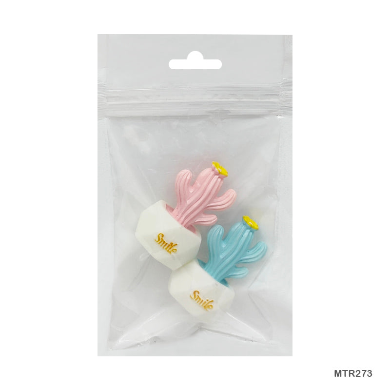 Gift To Love | Miniature Model Cactus Pot | Pcs : 2 Pcs | Code : MTR273