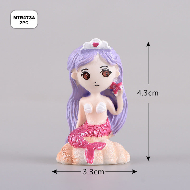 Gift To Love | Miniature Model Mermaid | Pcs : 2 Pc | Code : MTR473A