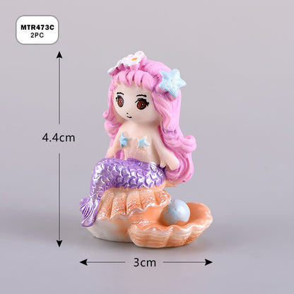 Gift To Love | Miniature Model Mermaid | Pcs : 2 Pcs | Code : MTR473C