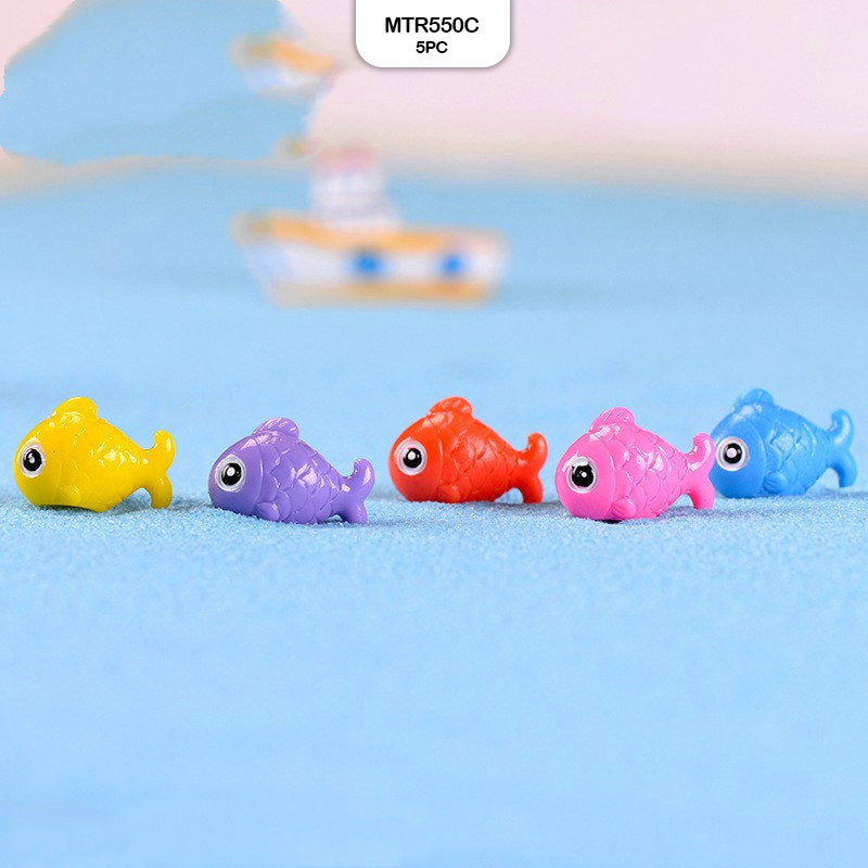 Gift To Love | Miniature Model Fish | Pcs : 5 Pc | Code : MTR550C