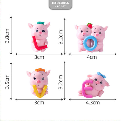 Gift To Love | Miniature Model Set Of 4 Pc | Pcs : 1 Set | Code : MTRC085A