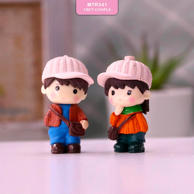 Miniature Model Mtrc341 1 Set Of Couple-Gift To Love-Art & Craft