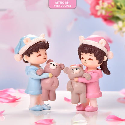 Gift To Love | Miniature Model Couple | Pcs : Set Of 1 | Code : MTRC451