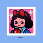 Gift To Love | Pompom Painting Diy Kit | Size : 18 X 18 Cm | Code : MU003