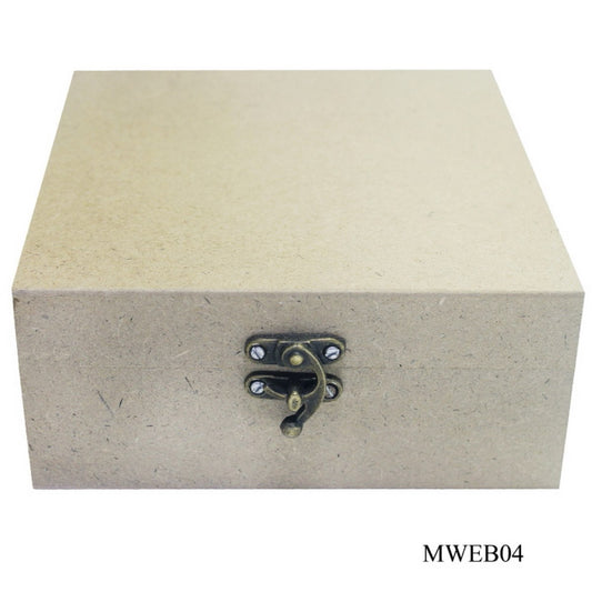 Gift To Love | Mdf Empty Box | Size : 10 X 10 X 3 Inch | Code : MWEB04