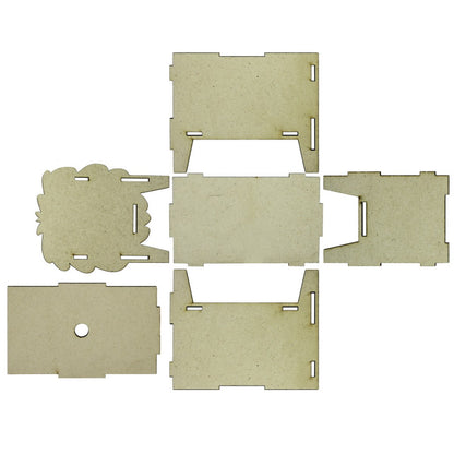 Gift To Love | Mdf Wooden Folding Lion | Code : MWFL00