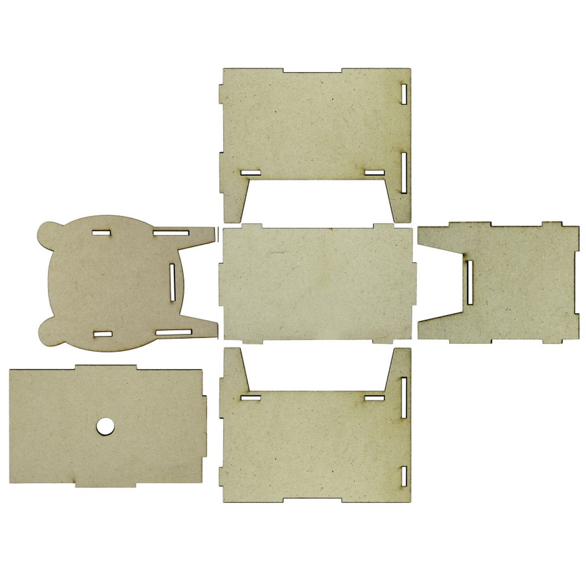 Gift To Love | Mdf Wooden Folding Panda | Code : MWFP00
