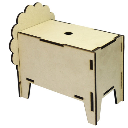 Gift To Love | Mdf Wooden Folding Sheep | Code : MWFS00