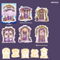 Gift To Love | Snowy Outside The Door Paper Sticker | Pcs : 5 Pc | Code : MWPX005