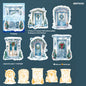 Gift To Love | Snowy Outside The Door Paper Sticker | Pcs : 5 Pc | Code : MWPX006