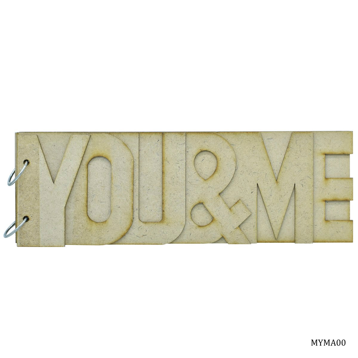 Gift To Love | Mdf Album You & Me | Size : 4 Inch | Code : MYMA00