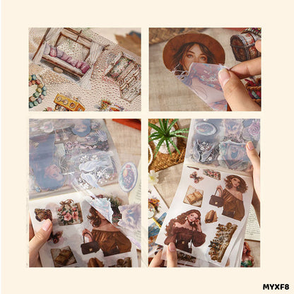 Gift To Love | Blooming Shade Walk Sticker Note | Pcs : 20 Sheets | Code : MYXF8