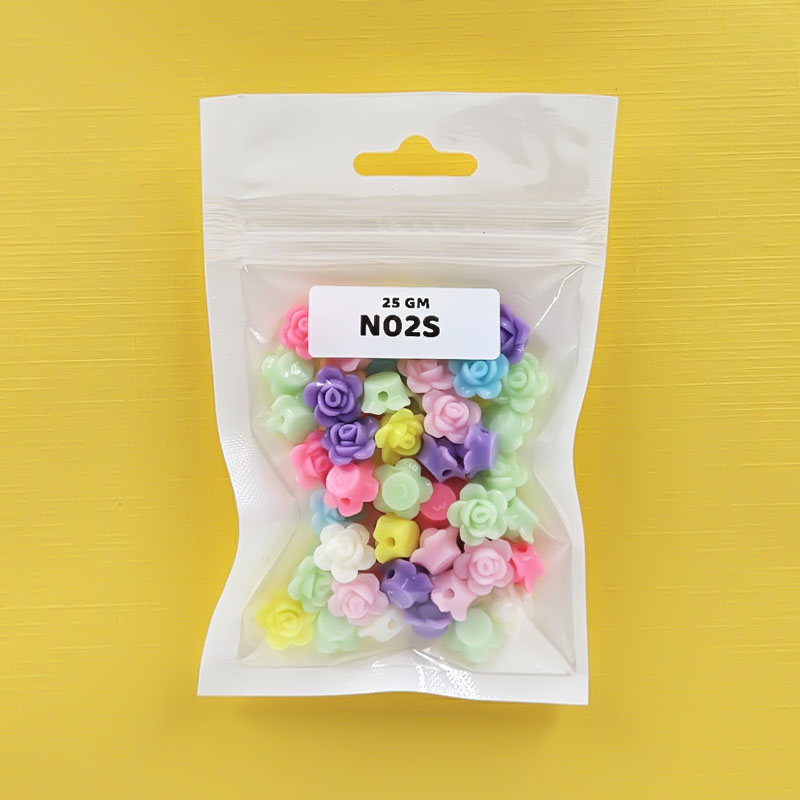 Gift To Love | Craft Beads Plastic | Pcs : 25 Gm | Code : N02S