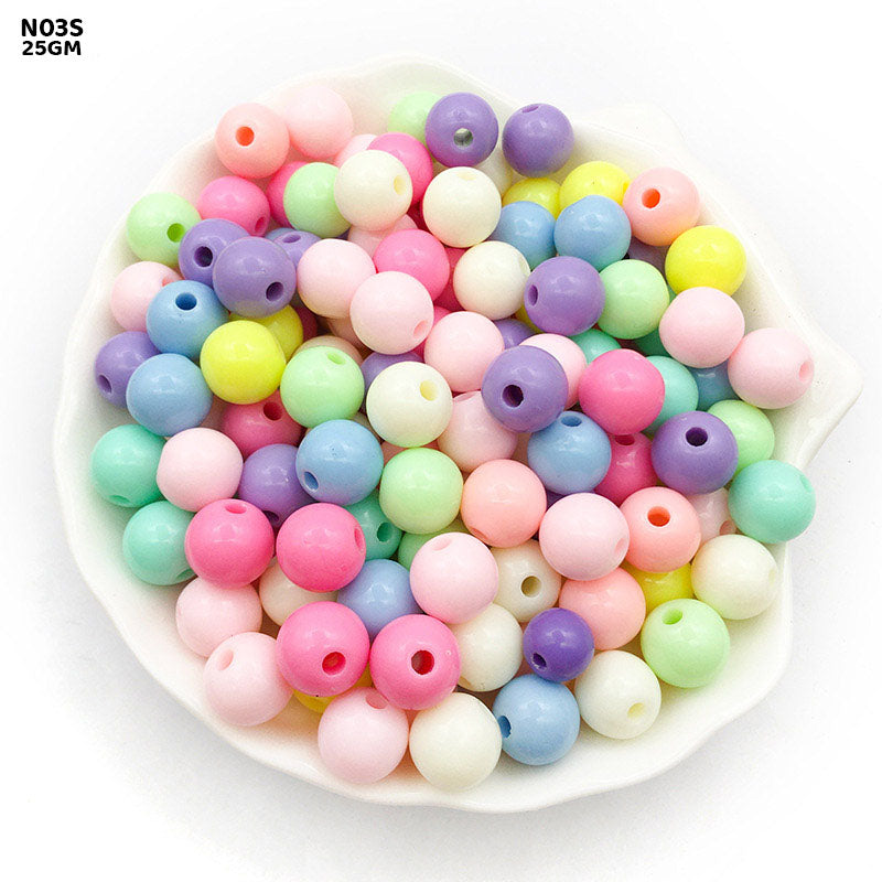 Gift To Love | Craft Beads Plastic | Pcs : 25 Gm | Code : N03S