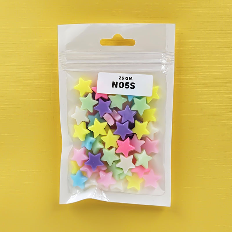 Gift To Love | Craft Beads Plastic | Pcs : 20 Gm | Code : N05S