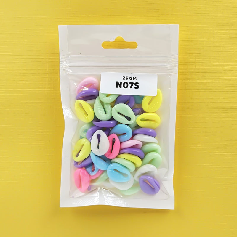 Gift To Love | Craft Beads Plastic | Pcs : 25 Gm | Code : N07S