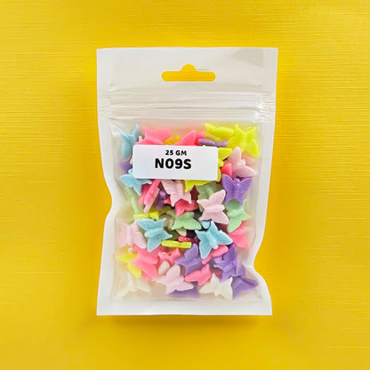 Gift To Love | Craft Beads Plastic | Pcs : 25 Gm | Code : N09S