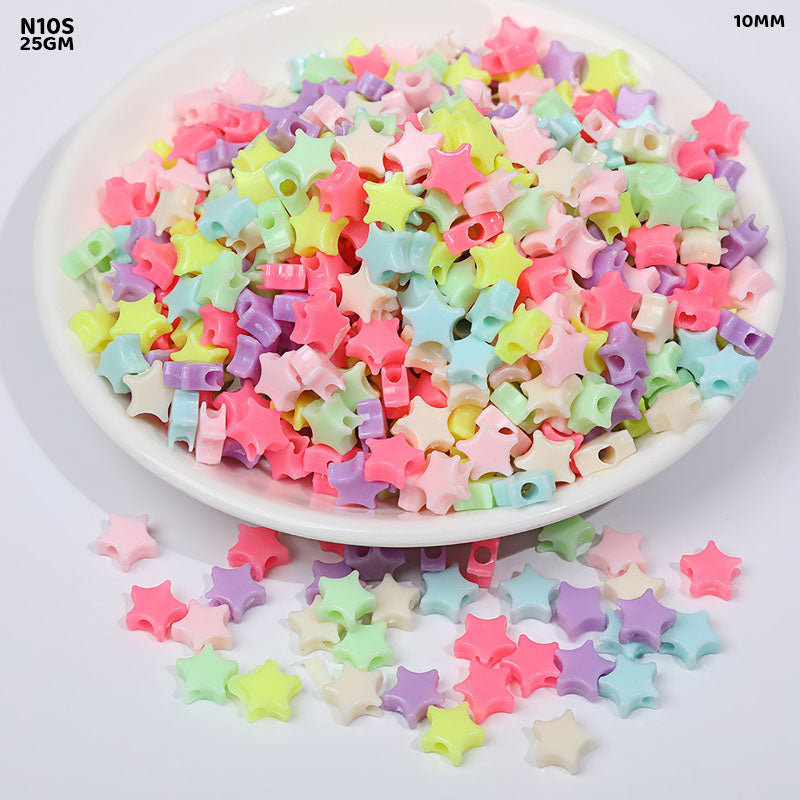 N10S Craft Beads Plastic 25Gm