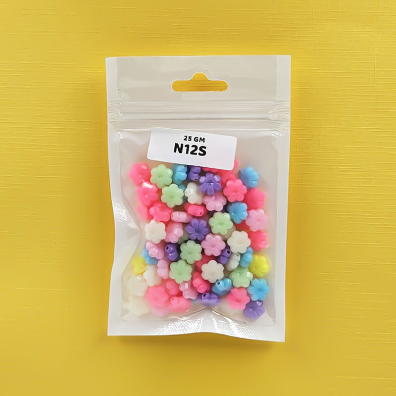 N12S Craft Beads Plastic 25Gm