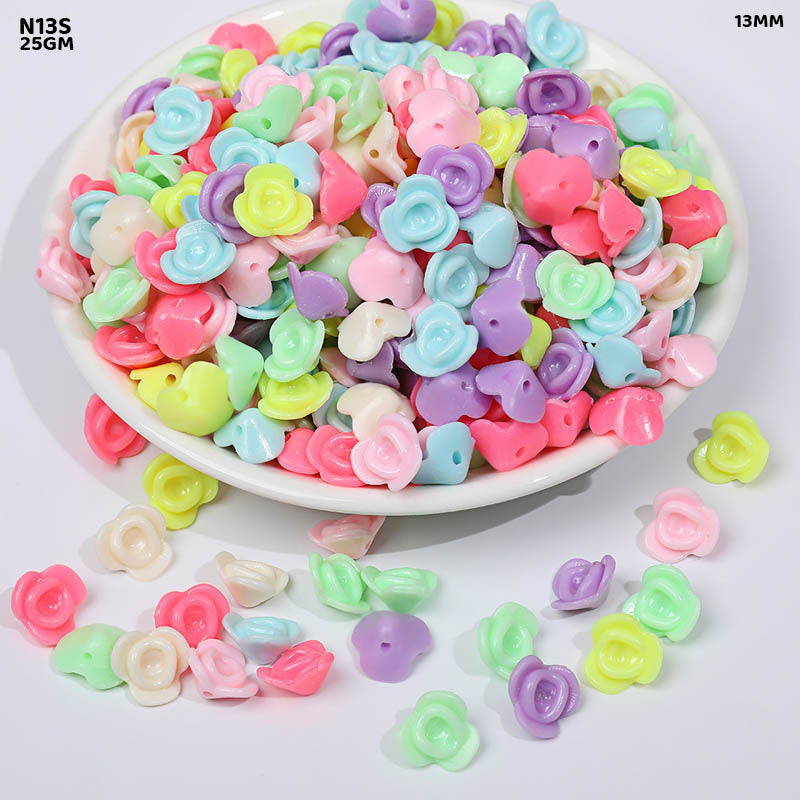 N13S Craft Beads Plastic 25Gm