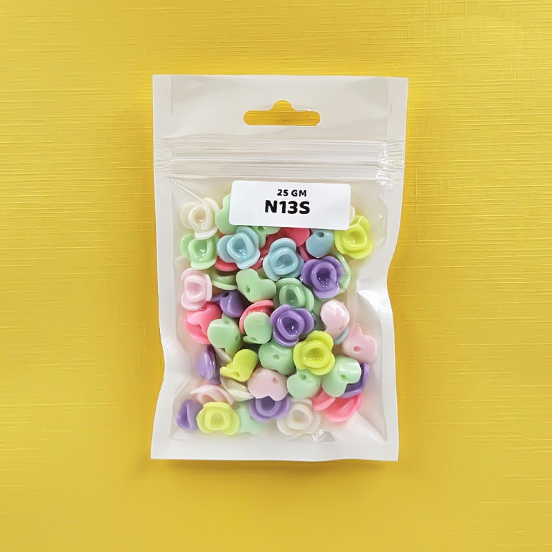Gift To Love | Craft Beads Plastic | Pcs : 20 Gm | Code : N13S
