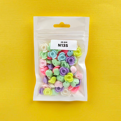Gift To Love | Craft Beads Plastic | Pcs : 20 Gm | Code : N13S