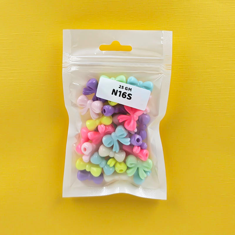 N16S Craft Beads Plastic 25Gm