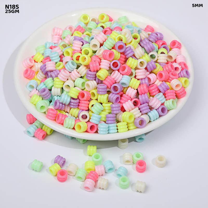 Gift To Love | Craft Beads Plastic | Pcs : 25 Gm | Code : N18S