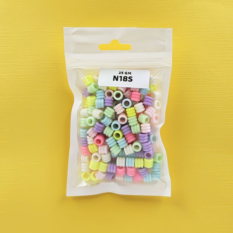 Gift To Love | Craft Beads Plastic | Pcs : 25 Gm | Code : N18S