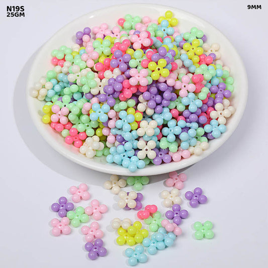 Gift To Love | Craft Beads Plastic | Pcs : 25 Gm | Code : N19S