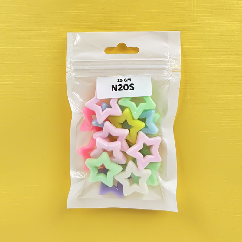 N20S Craft Beads Plastic 25Gm
