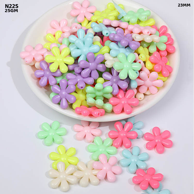 Gift To Love | Craft Beads Plastic | Pcs : 25 Gm | Code : N22S