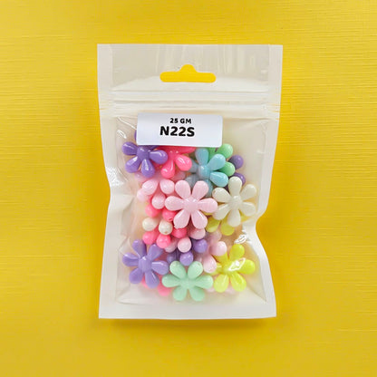 Gift To Love | Craft Beads Plastic | Pcs : 25 Gm | Code : N22S