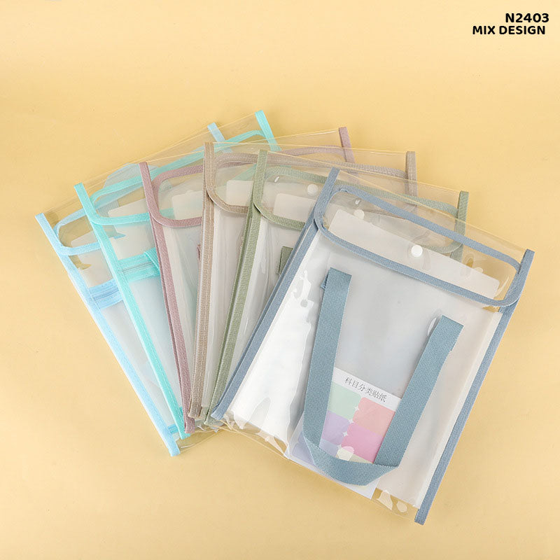 Gift To Love | Folder A4 Expanding Bag With Handle | Code : N2403