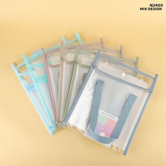 Gift To Love | Folder A4 Expanding Bag With Handle | Code : N2403