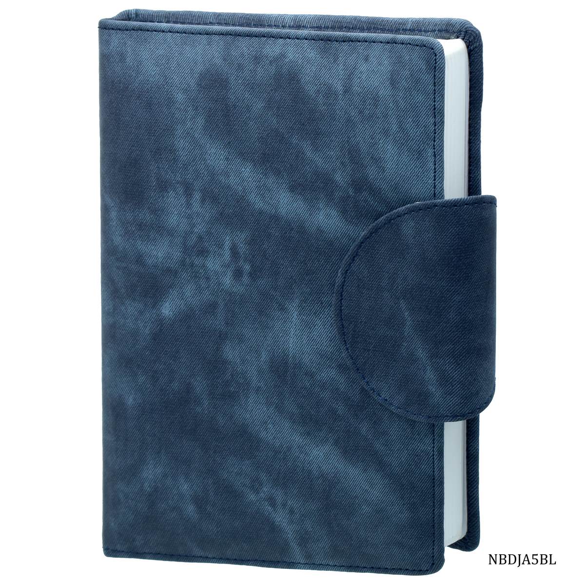Gift To Love | Notebook Diary Jeans Cloth | Color : Blue | Size : A5 | Code : NBDJA5BL