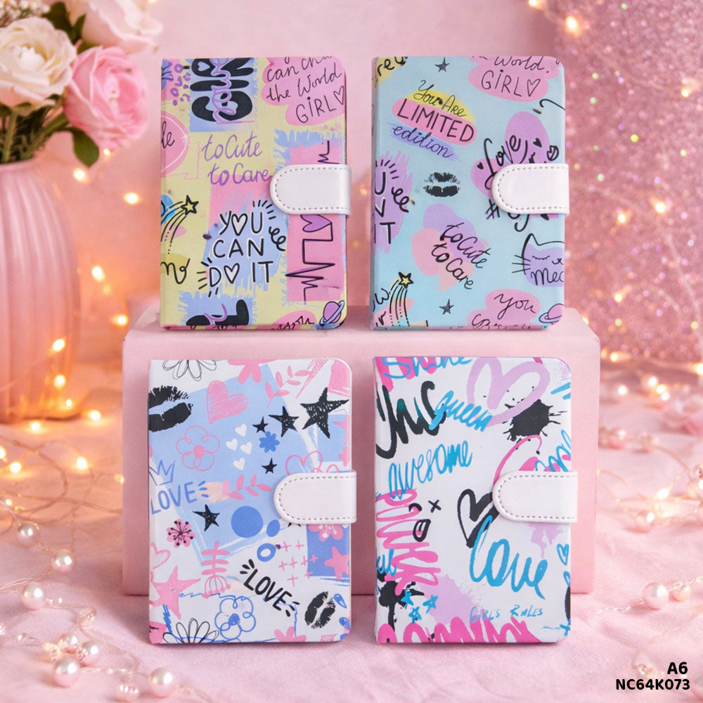 Gift To Love | A6 Magnetic Diary | Code : NC64K073