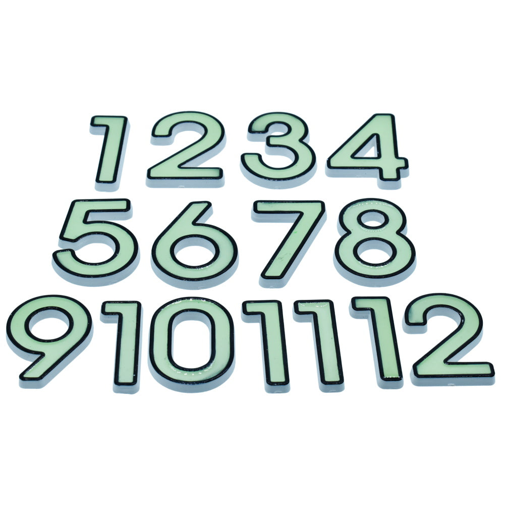 Gift To Love | Numberical For Clock Glow In Dark | Pcs : 1 To 12 | Code : NFCRG-12