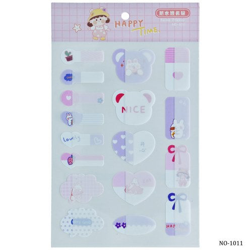Gift To Love | Sticker Message Name Mix Design | Code : NO-1011